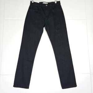 Zara Slim Straight Jeans 8 Black NWT